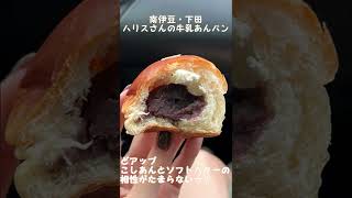 伊豆下田名物「ハリスさんの牛乳あんぱん」こしあんとソフトバターの絶妙コンビを味わってんか！