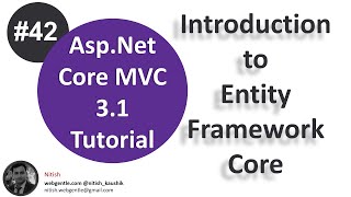 (#42) What is Entity Framework Core | Asp.Net Core tutorial