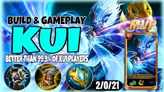 KUI HONOR OF KINGS - GRANDMASTER GAMEPLAY | STILL STRONG AS SUPPORT!