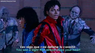 Michael Jackson - Thriller // Lyrics + Español // Video Official