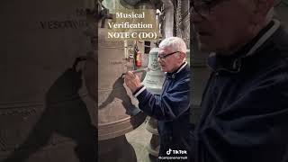 Musical Verification NOTE C (DO) #campanemarinelli #short #bell #maestrocampanaro