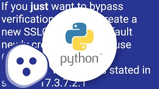 urllib and "SSL: CERTIFICATE_VERIFY_FAILED" Error