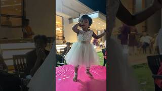 #kissik song at Rohan mama’s sangeet ceremony #pushpa2 #kissiksong #sreeleela #dance #babydance