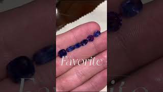 Genuine Beauty of natural Kashmir sapphires Unheated and untreated #gems #jewelry #gemstonesjewelry