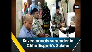 Seven naxals surrender in Chhattisgarh's Sukma - #Chhattisgarh News