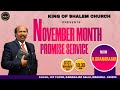 November Month Promise Service 01.11.2024