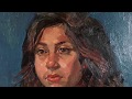 A Hyper lapse oil portrait with Ahmed Abdelfattah