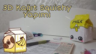 3D Kağıttan Squishy Yapımı | Paper Squishy | Ebrar Yazıcı