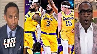 FIRST TAKE | STEPHEN A. REVEALS TRADE UPDATES ON LAKERS WHILE LEBRON MAKES NBA HISTORY