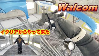 ワルコム スプレーガンのご紹介 Walcom GENESI CARBONIO 360 light 修理実況解説で説明します　塗装 車修理  auto body  paint repair