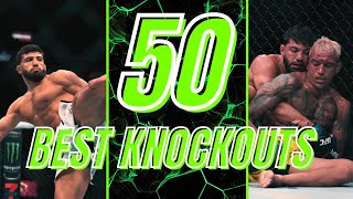 50 best knockouts all history | UFC | MMA #ufc #mma #knockouts