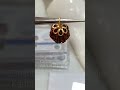 7 mukhi nepal rudraksha pendant made in gold on order