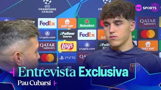 PAU CUBARSÍ, EL JUGADOR DEL PARTIDO | BARCELONA 3-0 BREST | CHAMPIONS LEAGUE | ENTREVISTA