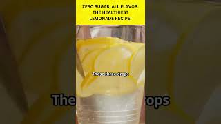 Zero Sugar, All Flavor: The Healthiest Lemonade Recipe! 🍋