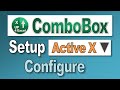 How to Setup an Active X ComboBox List