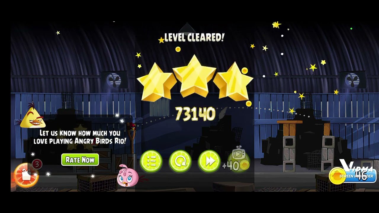 Angry Birds Rio Smugglers' Den All Levels - YouTube