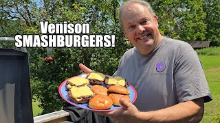 Venison Smashburgers and Deer Hunting Talk--Cooking With Bunjie!