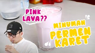 Resep Es Permen Karet / Pink Lava Richeese [ Viral ]  | #MIMISCAN EPS7