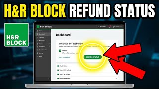 How to authenticate with H&R Block Tax Software for Refund Status - Easy Tutorial