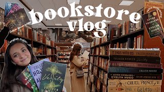 BOOKSTORE VLOG 💌 book shopping at barnes & noble + book haul!