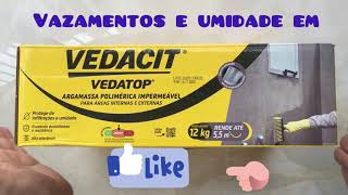 #46 Vedatop como e aonde usar ? Argamassa impermeável