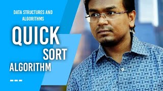 Quick Sort algorithm with simulation || Data structure and Algorithms || Bangla Tutorial/Lecture