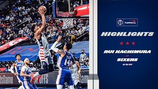 Highlights: Rui Hachimura at Sixers - 6/2/21