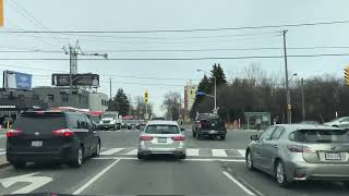 Toronto Driving-Lawrence Ave West to Pharmacy Ave