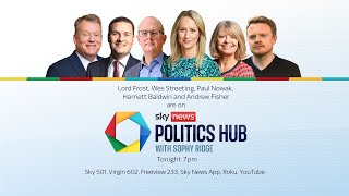 Watch Politics Hub with Sophy Ridge: Chancellor targeting national insurance in pre-election budget