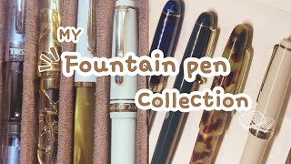 My Fountain Pen Collection | Chatty Video | Pilot Sailor Kaweco Laban Benu Twsbi