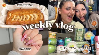 UNA SETTIMANA CON ME 💘 tra alti e bassi, ricette, trattamenti e casa nuova 🏠 Weekly Vlog