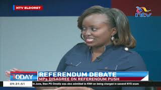 Referendum debate: Legislators says referendum meant to benefit individuals