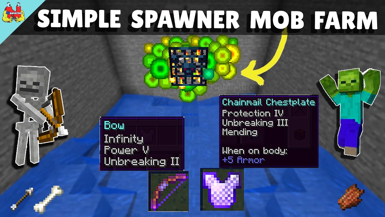 Minecraft Spawner Xp Farm