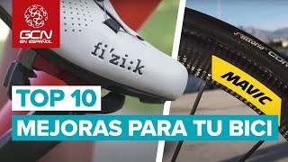 Top 10 Mejoras a Hacer en nuestra Bici