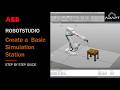 ABB RobotStudio Tutorial - Create a  Basic Simulation Station