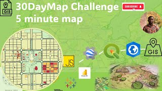 #30daymapchallenge | Make a 5 minute map with PrettyMap Python Library