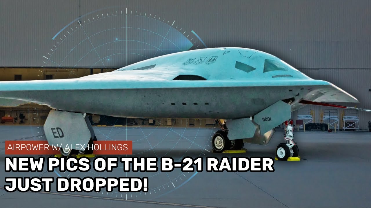 New B-21 Raider Pics Just Dropped! - YouTube