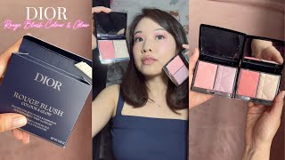 Dior Skin Rouge Blush Colour & Glow Compacts 287 Dioramour & 257 Dioriviera