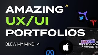 These Amazing UX/UI Portfolios Got Jobs At Apple, Tesla, Cred, Twitter & More!