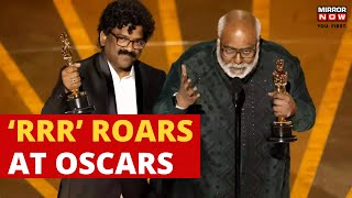 RRR Oscar Winning Moment | World Dances To 'Naatu Naatu' Song | SS Rajamouli | English News