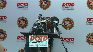 DOTD holds presser on Louisiana safety