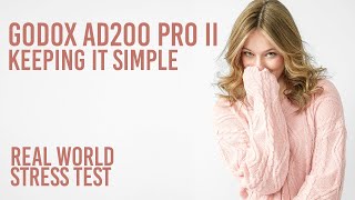 The AD200 Pro II at full power - with a fool-proof setup!