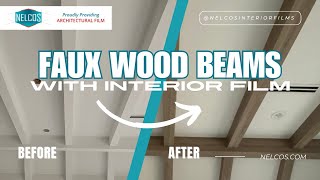 Faux Wood Beams | Vinyl Alternative to Renovation