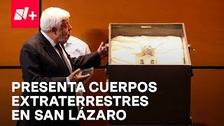 Jaime Maussan presenta cuerpos de extraterrestres en San Lázaro - En Punto