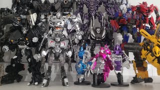 Transformers action figures collection