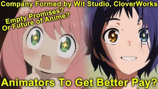 Animators To Get Better Pay and Conditions? Wit Studio, Cloverworks, Aniplex, Shueisha form JOEN!