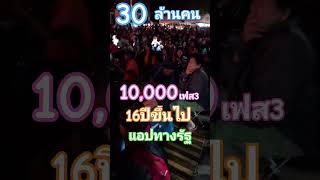 คน16ปีขึ้นไปรับ10,000ไตรมาส2 #เงินหมื่น #ดิจิทัลวอลเล็ต #เงินดิจิทัล #แอปทางรัฐ #ทางรัฐ #แจกเงิน