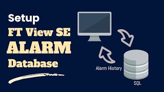 การตั้งค่า Alarm Database สำหรับ FactoryTalk View Site Edition