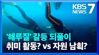 수년째 반복되는 해루질 갈등…해수부 대책 없나 / KBS  2022.04.25.