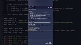 Bitcoin mining in Python#python #programming #coding #bitcoin #btc #mining#snake #coder #code #pyp